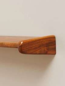 Raft de perete, din lemn de acacia, Cenuti