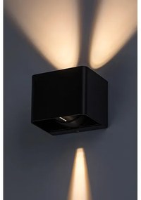Aplică LED de exterior Rabalux 77168 HALLSTATT LED/10W/230V IP54 negru