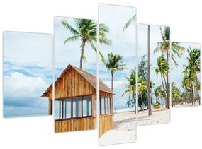 Tablou - Plajă (150x105 cm)