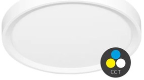 Plafonieră LED Ecolite W007-CCT/40W/BI SALY LED/40W/230V IP40 alb