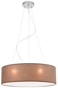 Lustra suspendata design modern Ufo 50cm maro