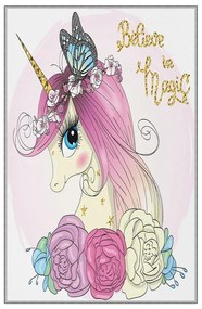 Covor antiderapant pentru copii Conceptum Hypnose Unicorn, 180 x 280 cm