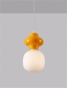 Pendul ceramic design modern CHIC portocaliu