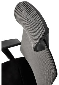 Scaun de birou ELMIR negru/gri