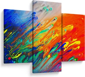Tablou - Abstract colorat (90x60 cm)