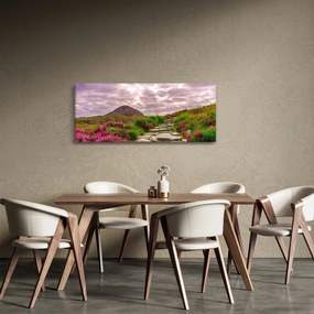 Tablou cu peisaj (120x50 cm)