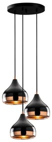 Lustra Yildo - 6871 Negru Cupru