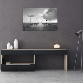 Tablou - Promenada la mal (90x60 cm)