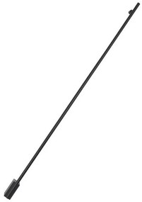 Aplica de perete LED design liniar GROPIUS negru, L-120cm, H-9cm
