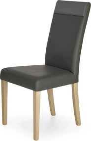 Scaun bucatarie tapitat cu piele ecologica Norbert, 47X55X99 CM