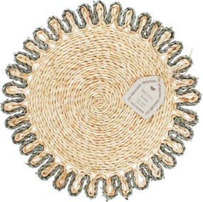 Suport pentru farfurii din coajă de porumb ø 38 cm Corn Husk – Rex London