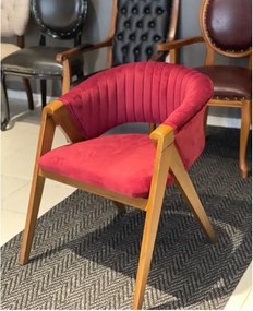 Scaun living tapitat,fag,Seria Special AST-650,Homs,60012,albastru