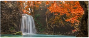 Tablou - Cascadă în Thailanda (120x50 cm)