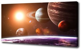 Tablou pe pânză canvas Sistem solar