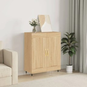 830175 vidaXL Servantă, stejar sonoma, 69,5x34x90 cm, lemn compozit