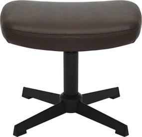 Taburetele/ Suport pentru picioare VOGUE piele sintetica maro