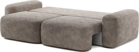 Canapea lemn masiv Bold Extensibila, 259 × 107 × 88 cm