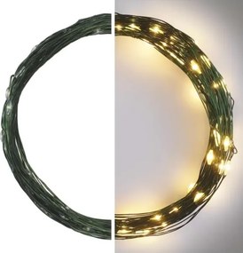 Instalație LED de Crăciun de exterior 75xLED/12,5m IP44 alb cald