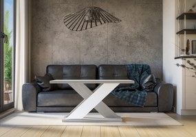 Masă de cafea Xalin (gri deschis + Alb). 1055278