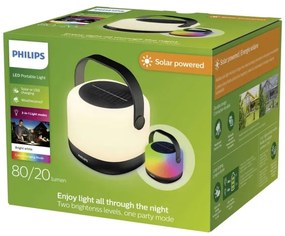 Philips ALULA LED/1,2W/5V lampă solară portabilă RGBW dimabilă IP44