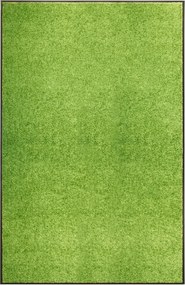 vidaXL Covoraș de ușă lavabil, verde, 120 x 180 cm