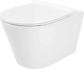 Set vas wc suspendat Rea Tito N rimless cu capac softclose