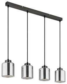 Lustră pe cablu Globo 16056-4H FELICIA 4xE27/60W/230V