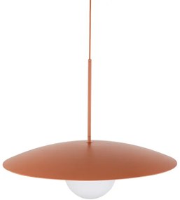 Lustră pe cablu SLATE 1xE27/15W/230V d. 65 cm cărămidă