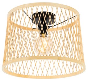 Plafoniera rustică din ratan 40 cm IP44 - Calamus