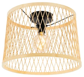Plafoniera rustică din ratan 40 cm IP44 - Calamus