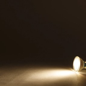 Set de 7 becuri LED GU10 reglabile 7W 500lm 2700K