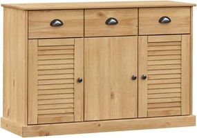 vidaXL Servantă cu sertare VIGO, 113x40x75 cm, lemn masiv de pin