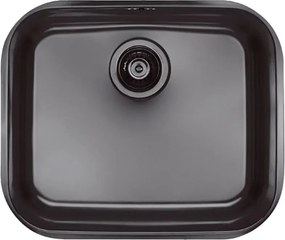 Chiuveta inox Alveus Monarch Variant 10 finisaj antracit 48x40 cm
