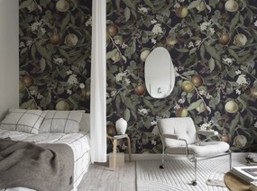 Fototapet, Peach Valley Bold, Midnight, Rebel Walls
