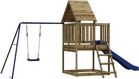 vidaXL Set de joacă pentru exterior, lemn de pin impregnat