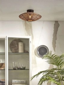 Plafoniera eco din ratan Tanami disc S, nat