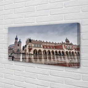 Tablouri canvas ploaie Cracovia Biserica stofe