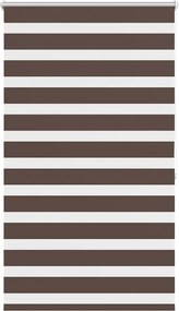 vidaXL Jaluzea Zebră 80,9x175 cm Lățime material 76,7 cm cafea