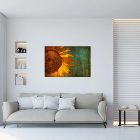 Tablou - Floarea soarelui (90x60 cm)