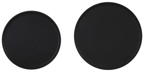 Măsuțe auxiliare 2 buc. rotunde ø 43 cm Tobias – Light &amp; Living