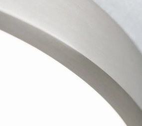Plafoniera LED Bully 24cm satin chrome