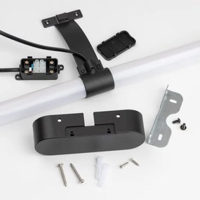 Brilagi - Lampă LED pentru oglindă de baie TUBEO, 6 W, 230 V, 40 cm, IP44, negru