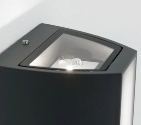 Aplica LED de perete exterior, protectie IP65, Mood antracit