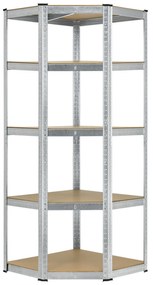 Juskys Raft de colt - 180x70x40-70 cm