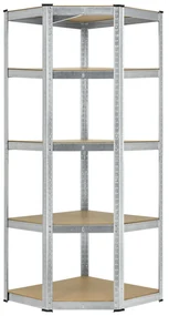 Juskys Raft de colt - 180x70x40-70 cm