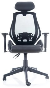 Scaun de birou Vanila, negru