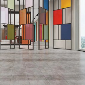 Leziter Serona Stone Effect Sand Grey Vinil SPC Parchet