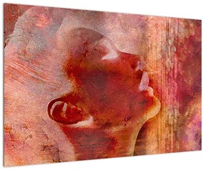 Tablou - Profilul feței feminine (90x60 cm)