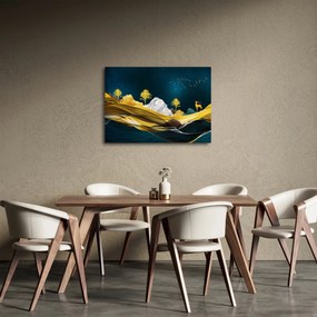 Tablou - Peisaj, cerb (70x50 cm)