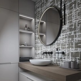 Oglindă LED retroiluminată pentru baie NIMCO ZPC 31002RVX-90 3000-6500K 80 cm IP44